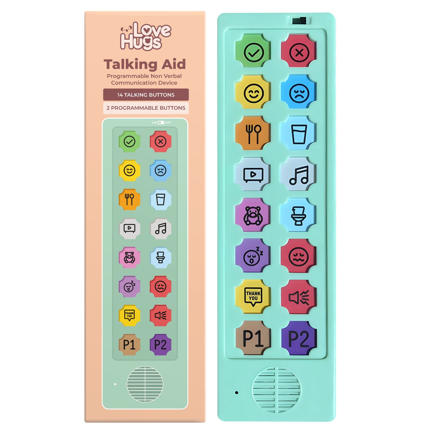 AAC Communication Device For Speech Therapy, Non Verbal Autism & Stroke Rehab